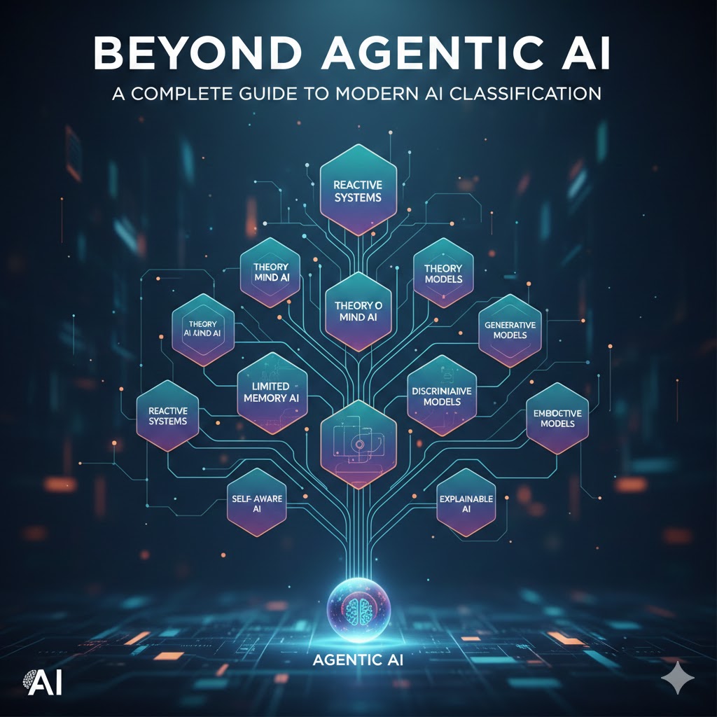 Beyond Agentic AI: A Complete Guide to Modern AI Classifications